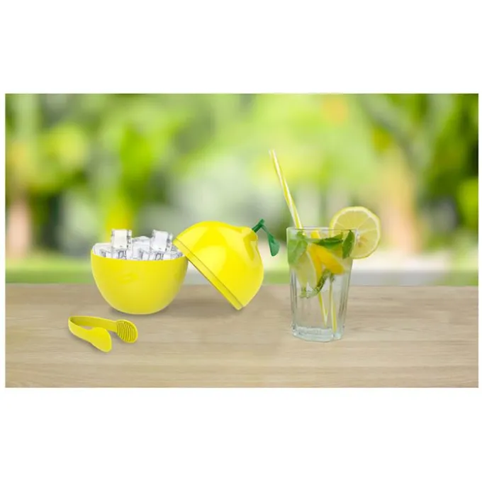 SEAU à glaçons citron + pince