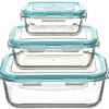 Set de 3 boîtes rectangles CLIPEAT - Conservation & Micro ondes