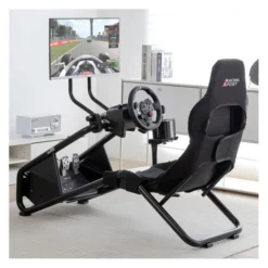 Siège de simulation AMSTRAD AMS RACING DRIFT noir