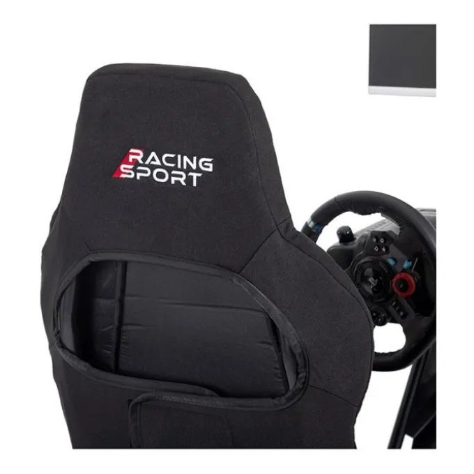 Siège de simulation AMSTRAD AMS RACING DRIFT noir