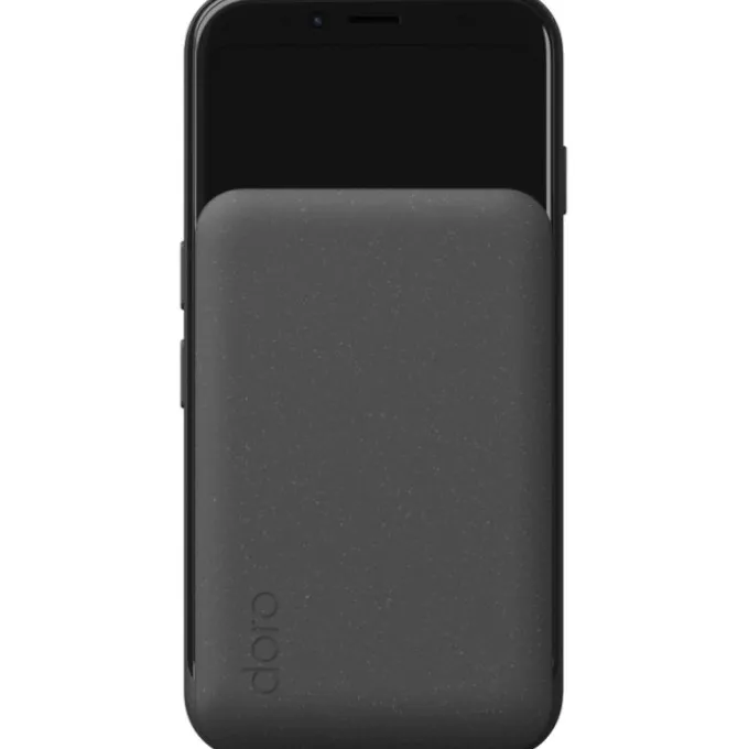 Smartphone DORO Aurora A20 64Go Noir à Clapet Sénior
