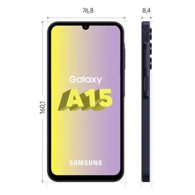 Smartphone SAMSUNG Galaxy A15 128Go Noir Reconditionné grade Eco