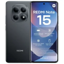 Smartphone XIAOMI Redmi Note 15 4G 256Go Noir + Coque