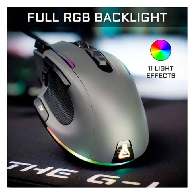 Souris gaming THE G-LAB Nitrogen Core filaire