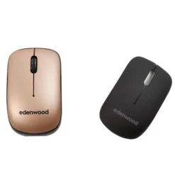 Souris sans fil Mini 2 capots silencieuse EDENWOOD MMSBG01