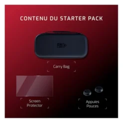 StarterPack ONLAN pour NINTENDO Switch 2 Noir