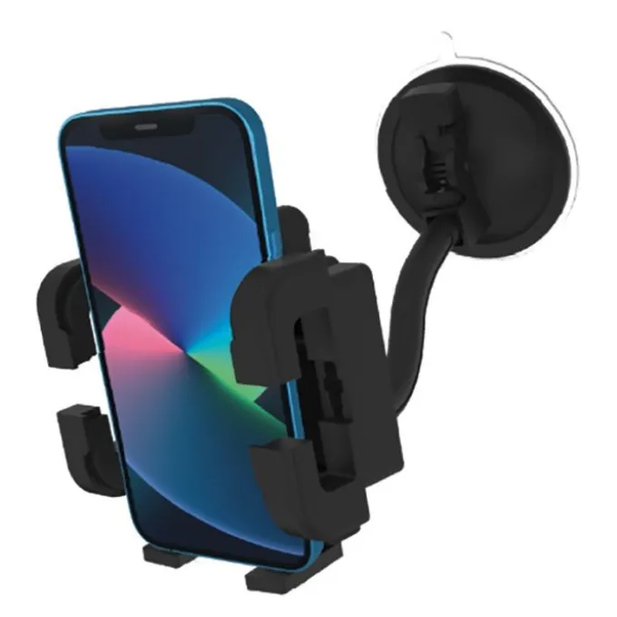 SUPPORT AUTO UNIVERSEL FLEXIBLE POUR PARE BRISE H'MC