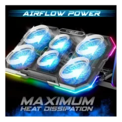 Support de refroidissement pour ordinateur SPIRIT OF GAMER Airblade 700 jusqu'à 17.6
