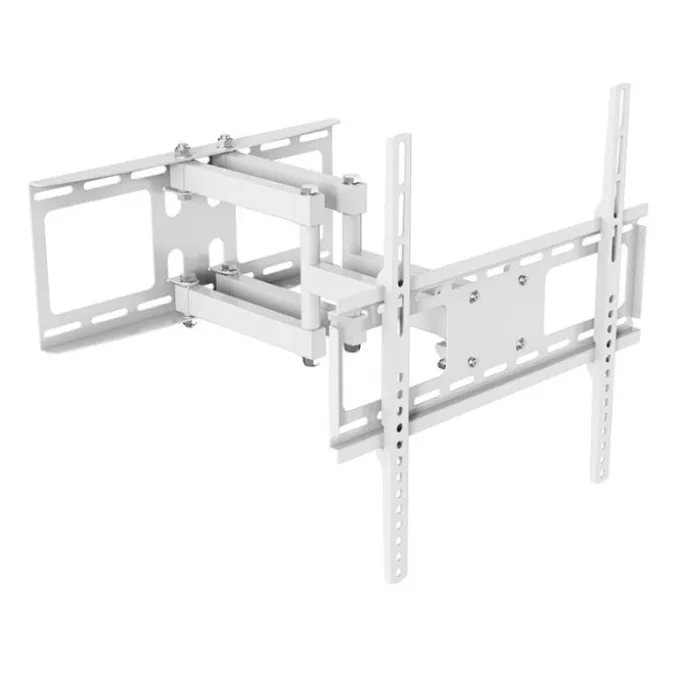 Support mural EDENWOOD TV de 66 à 140 cm D2 déporté blanc