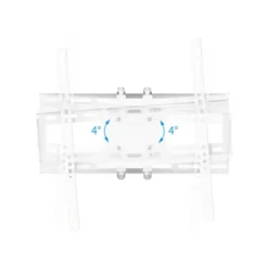 Support mural EDENWOOD TV de 66 à 140 cm D2 déporté blanc