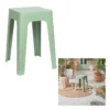 Tabouret monobloc empilable céladon