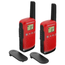 Talkie Walkie MOTOROLA T42 RED x 2