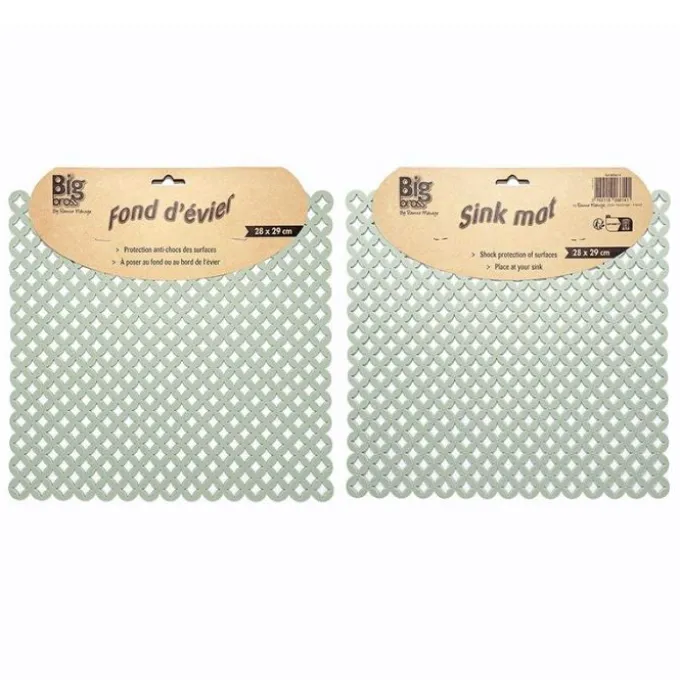 Tapis fond évier 28x29cm