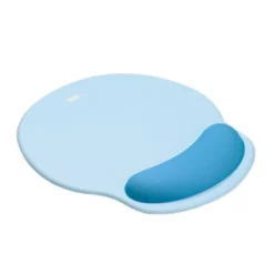 Tapis souris WE POP bleu avec repose poignet en gel