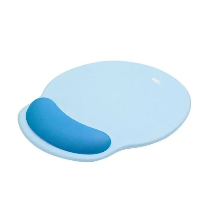 Tapis souris WE POP bleu avec repose poignet en gel
