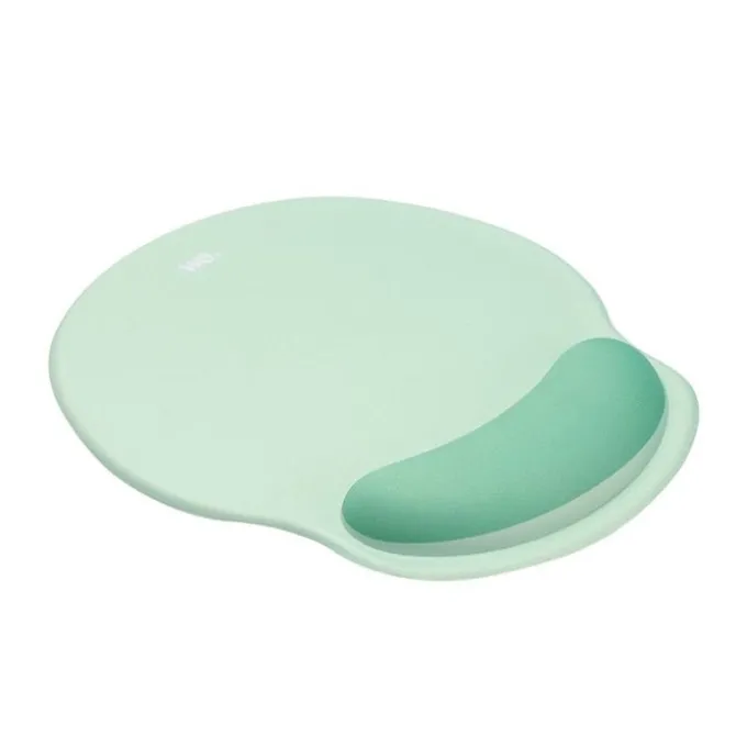 Tapis souris WE POP vert avec repose poignet en gel