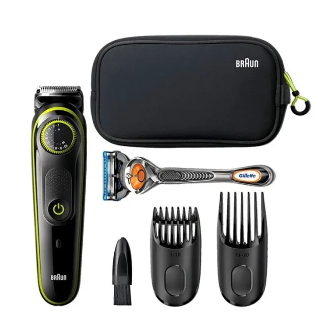 Tondeuse barbe BRAUN BT3941 + rasoir Gillette Fusion5