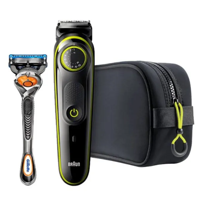 Tondeuse barbe BRAUN BT3941 + rasoir Gillette Fusion5