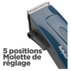 Tondeuse cheveux BABYLISS FILAIRE E695E