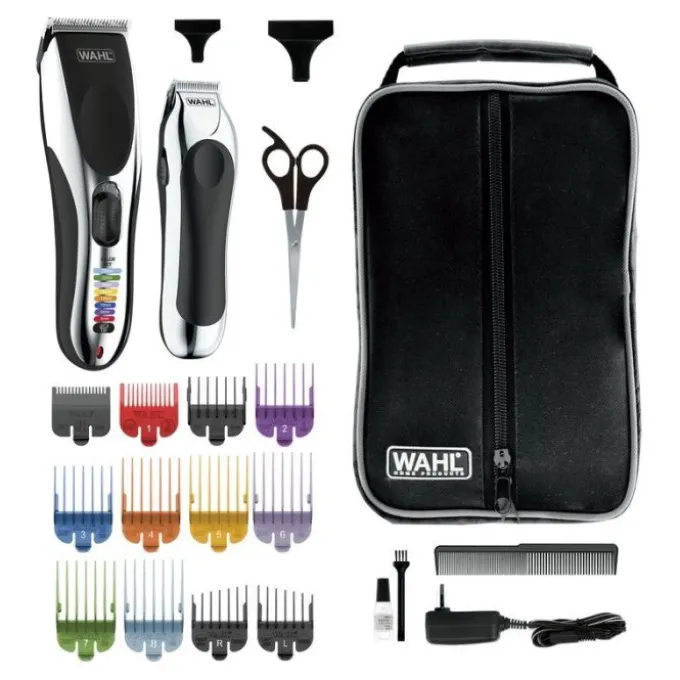 Tondeuse cheveux WAHL COLOR PRO CORDLESS COMBO + MINI TONDEUSE