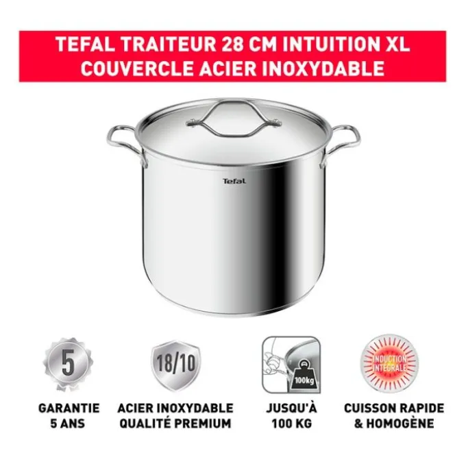 Traiteur TEFAL intuition XL 12L 28cm