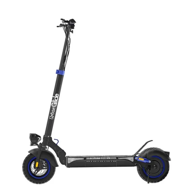 Trottinette électrique URBANGLIDE Ecross One bleue