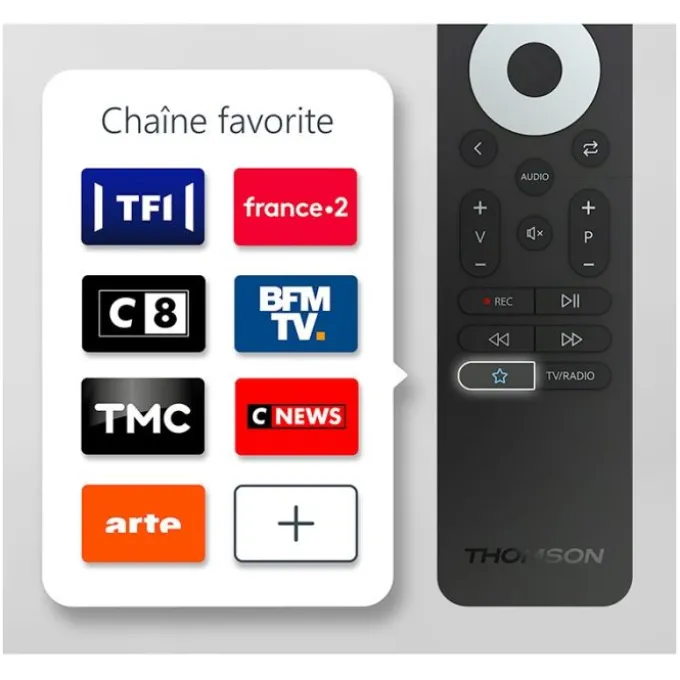 TV HD 32" THOMSON 32HD2S13W blanche