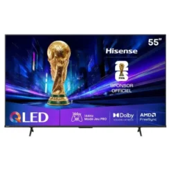 TV QLED 55" HISENSE 55E71Q PRO 144Hz