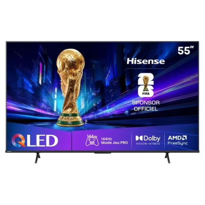 TV QLED 55" HISENSE 55E71Q PRO 144Hz