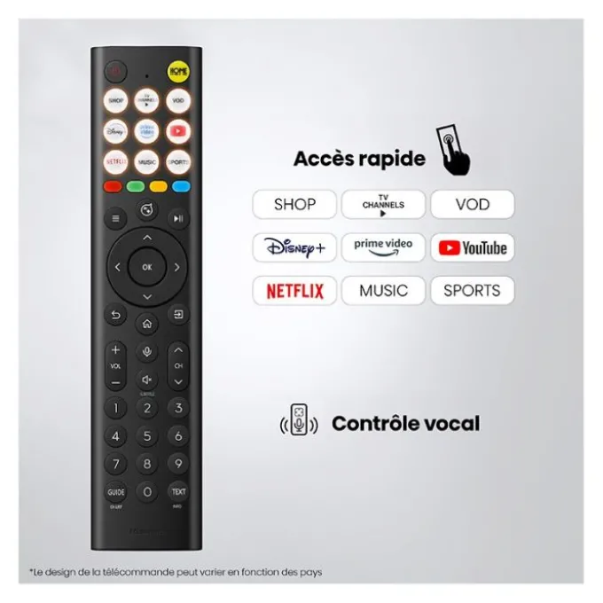TV QLED 65" HISENSE 65E7S