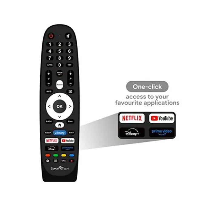 TV QLED 50" SMART TECH 50QH02K