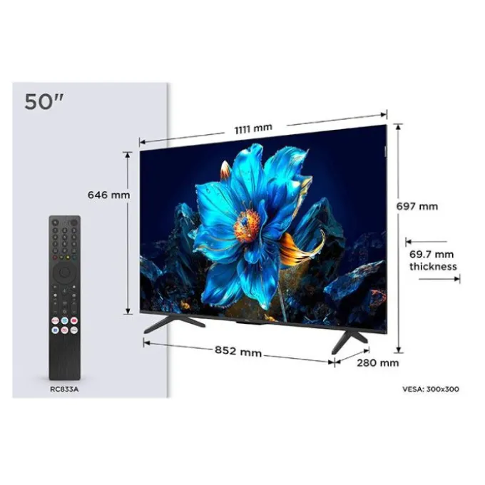 TV QLED 50" TCL 50QLED780K