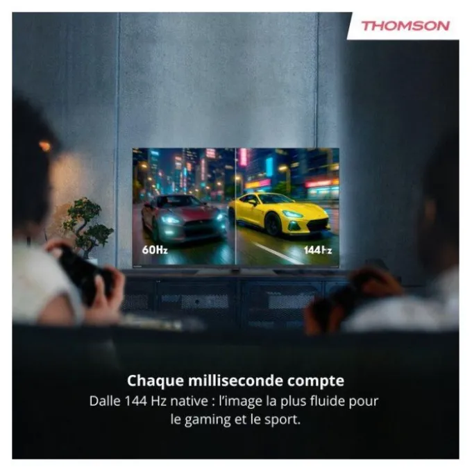TV QLED 65" THOMSON 65QG7C14 144Hz