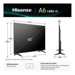 TV UHD 4K 43