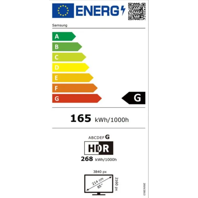 TV UHD 4K 85" SAMSUNG 85DU7105