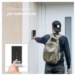 Visiophone connecté EZVIZ EP7 2K avec panneau solaire